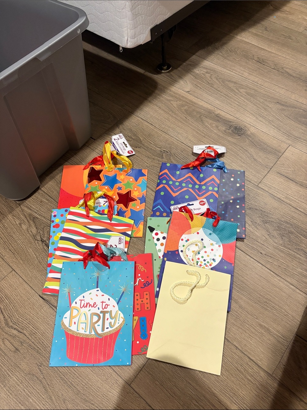 Assorted Colorful Party Gift Bags - Multipack for Celebrations